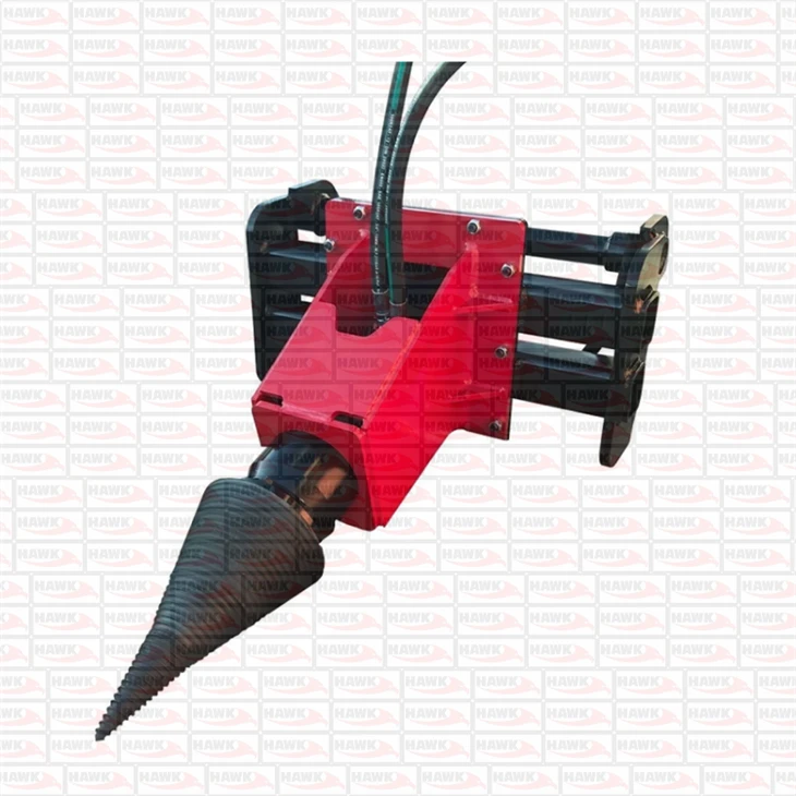 Excavator Attachment 300mm Screw Cone Splitter
