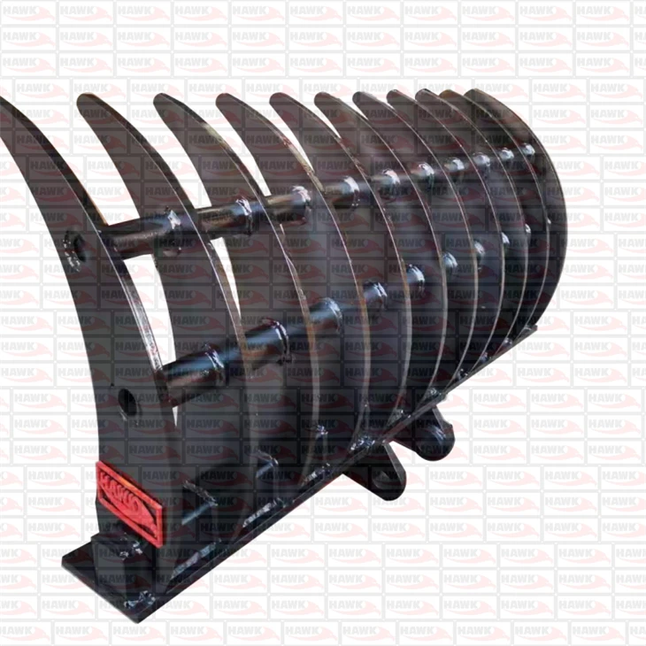 Large Excavator Rake For Construction