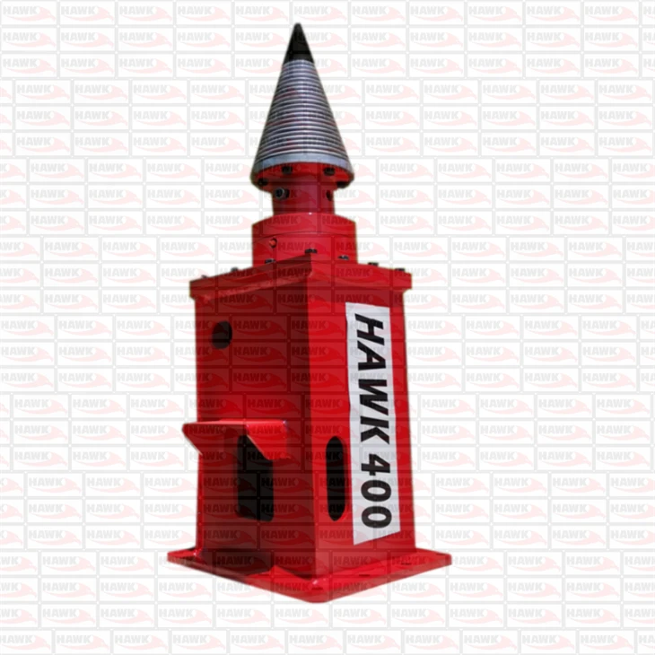 Log Splitting Excavator Attached Mini Cone Splitter