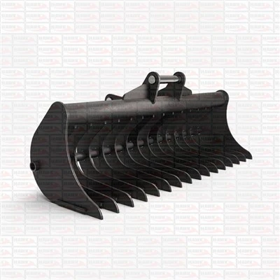 5-10 Tonne bager Rake Bucket